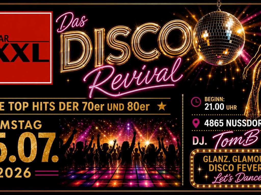 Das Disco Revival in der Bar AXXL