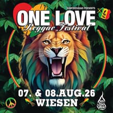 One Love Festival 2026 - Tagesticket Samstag