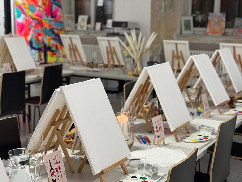 Art & Wine Session by Atelier Athena – Burggarten Edition Wels