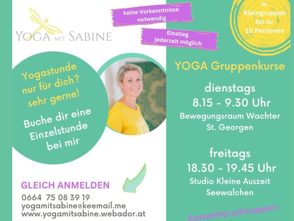 Yoga mit Sabine - Seewalchen