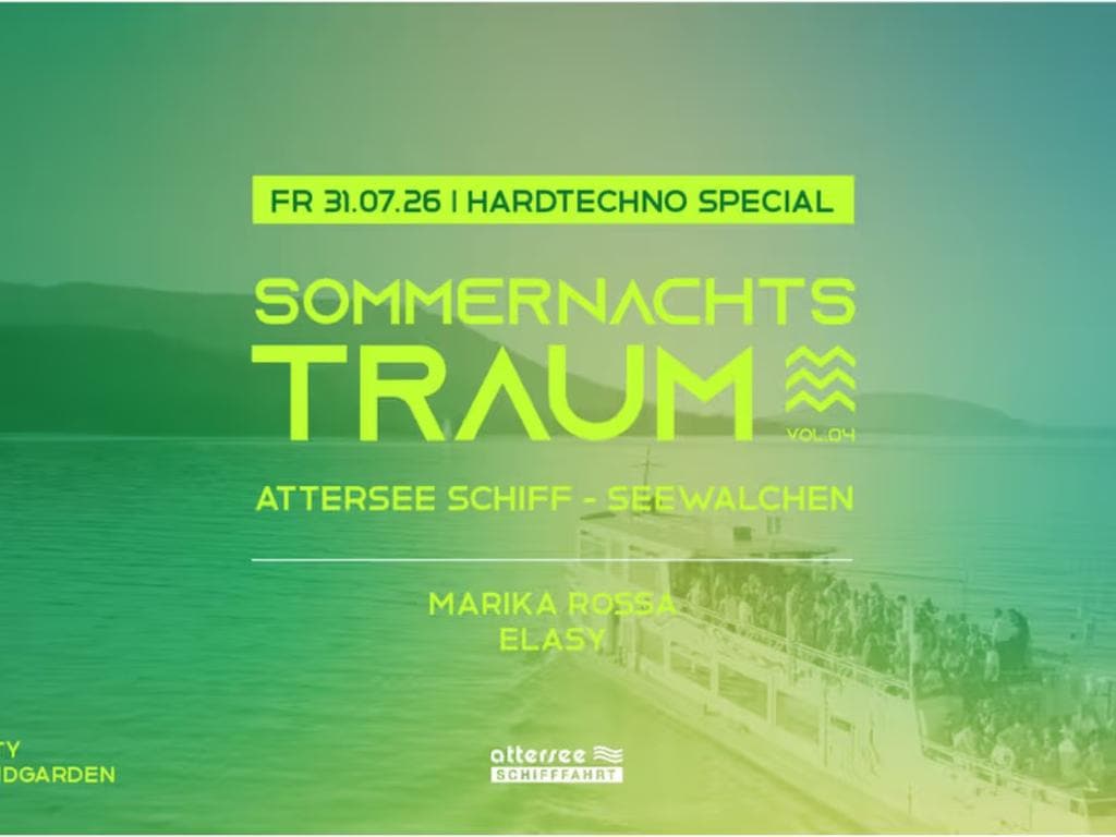 MS SOMMERNACHTSTRAUM am Attersee #HardTechnoStyle
