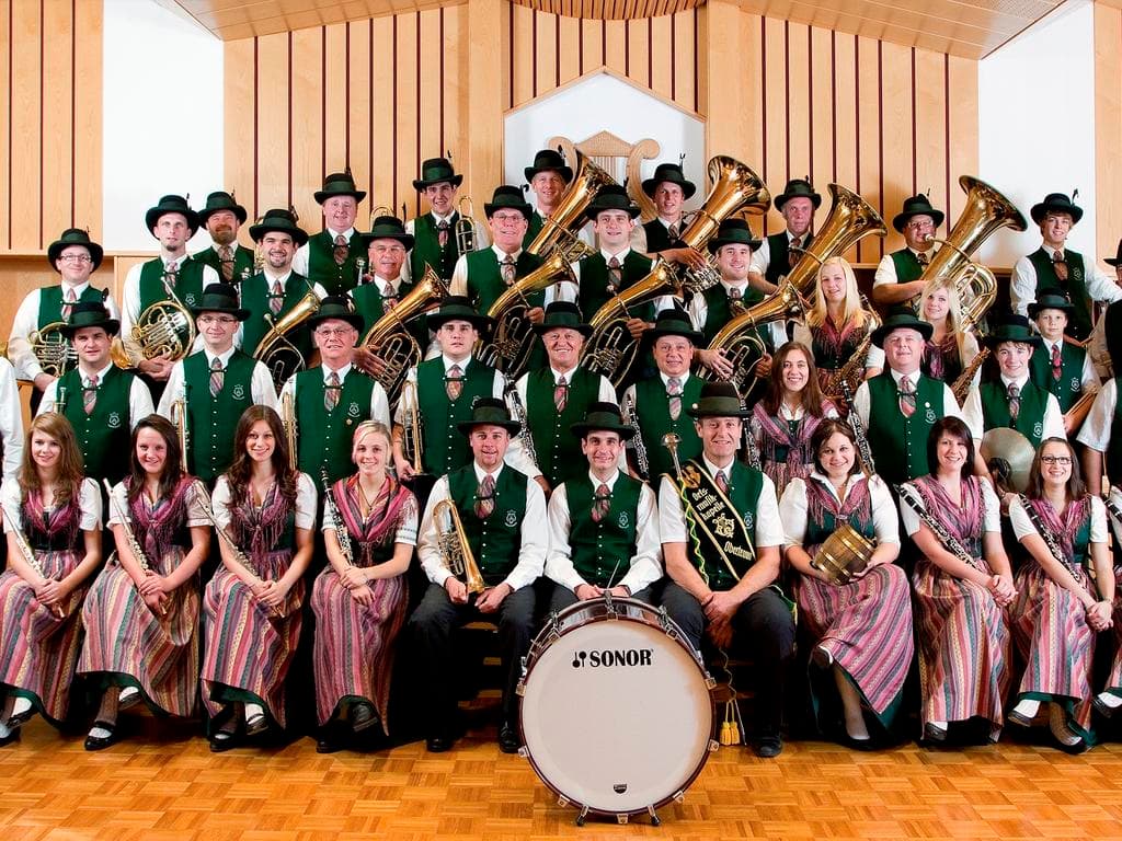 Modernes Konzert der Ortsmusikkapelle Obertraun