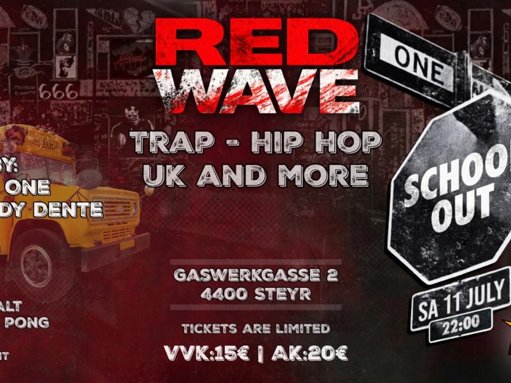 SCHOOL'S OUT by RED WAVE