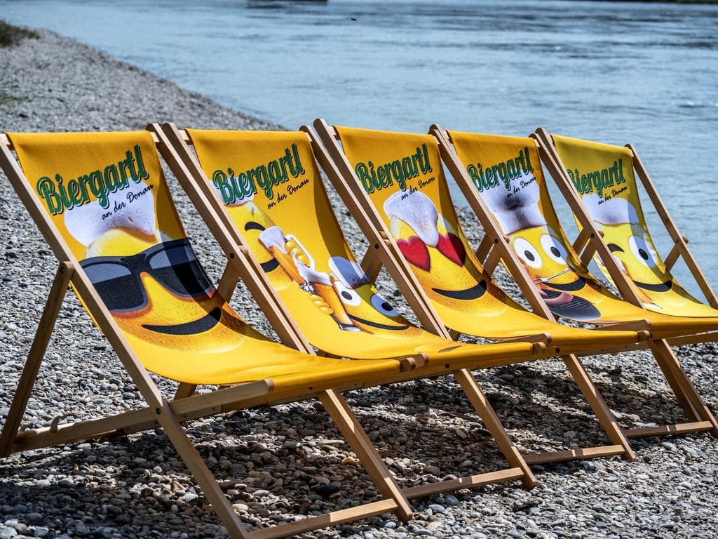 Biergartl an der Donau