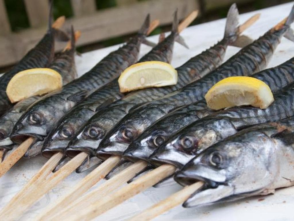 fisch Hager - Steckerlfisch am Traunfall