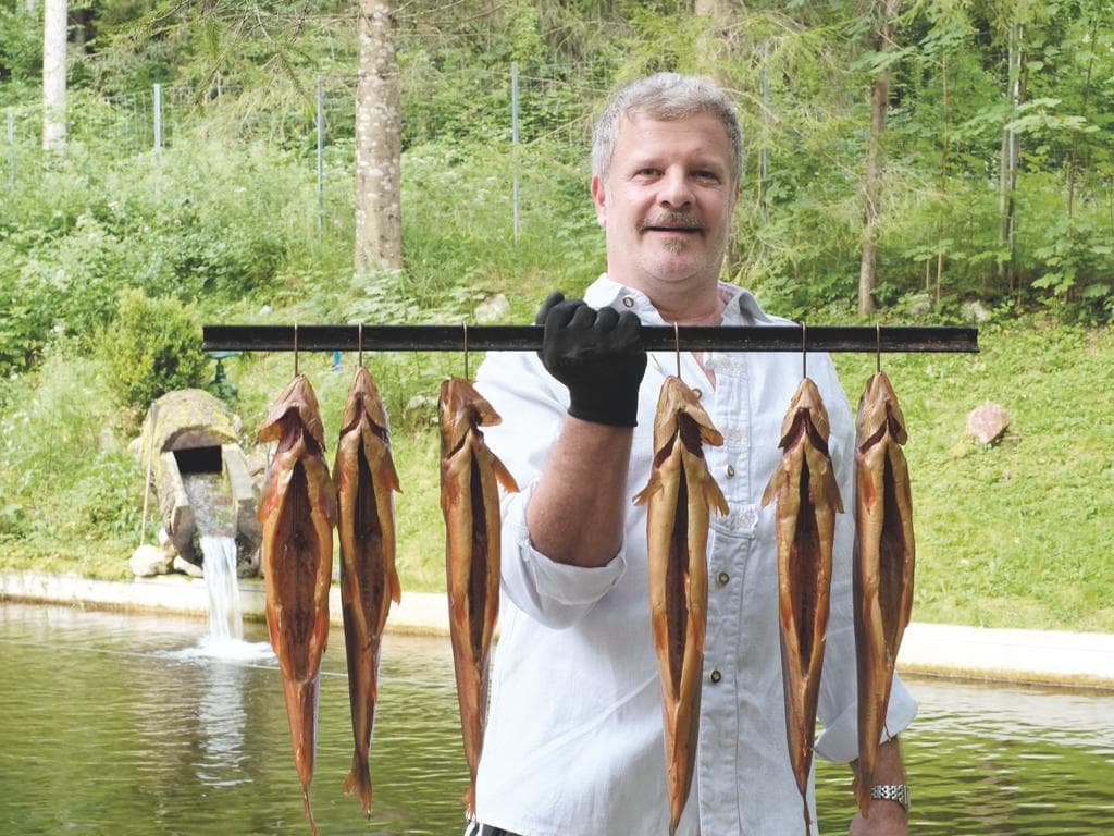 Fischhütte des Romantik Hotel "Im Weissen Rössl" im Rußbachtal