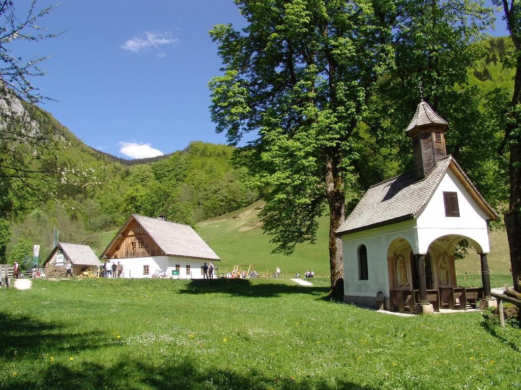 Jägerhaus "Jagahäusl" im Bodinggraben