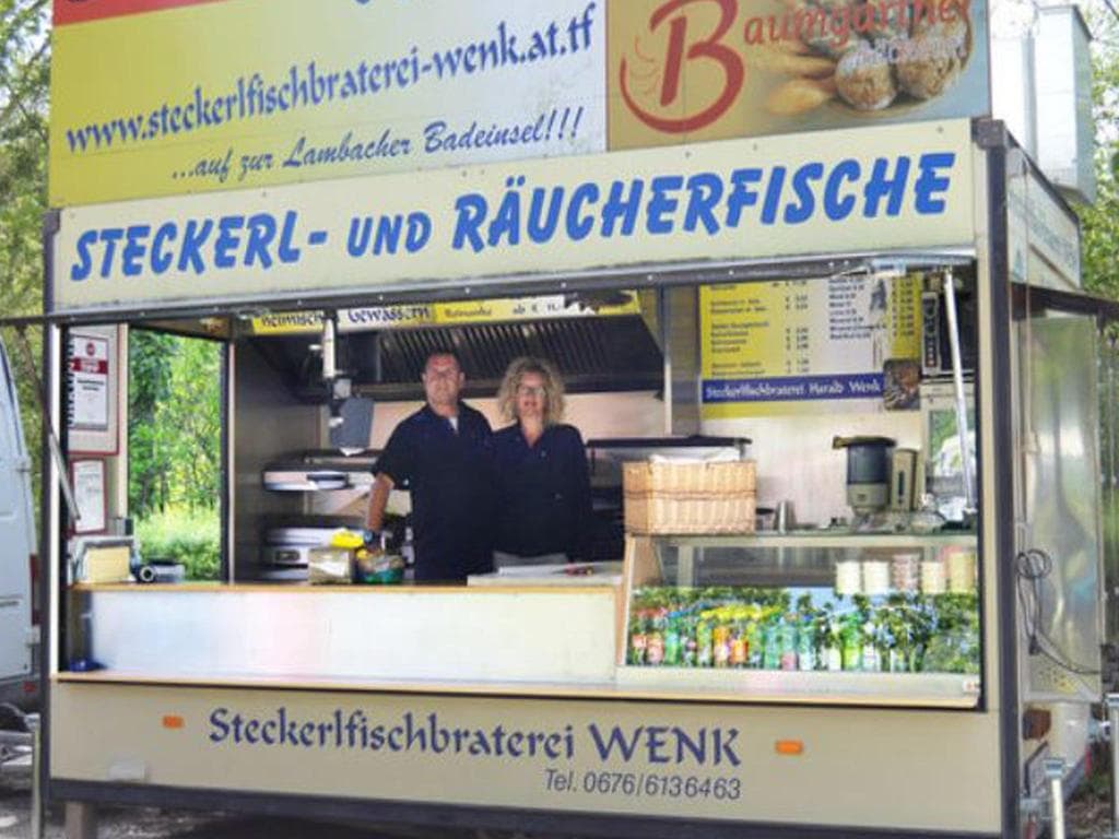Steckerlfischbraterei