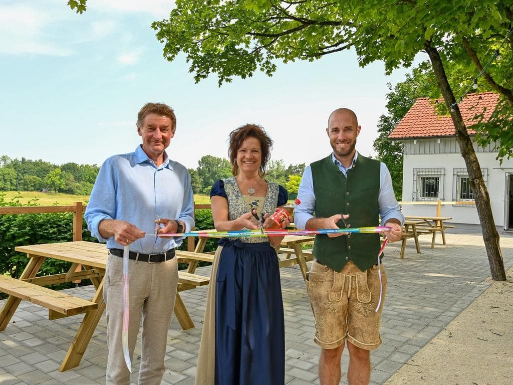 Buffet der Freizeitanlage Wimpassing