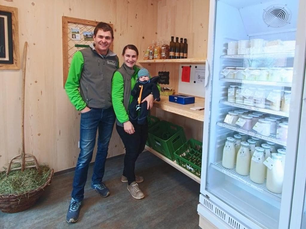Bio-Heumilch Schusterbauer